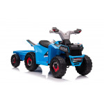 Elektrická Štvorkolka XMX630T - Modrá s prívesom